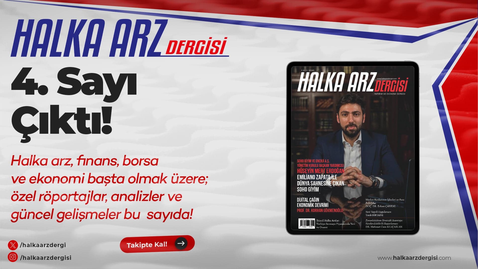Halka Arz Dergisi’nin 4. Sayısı Yayımlandı