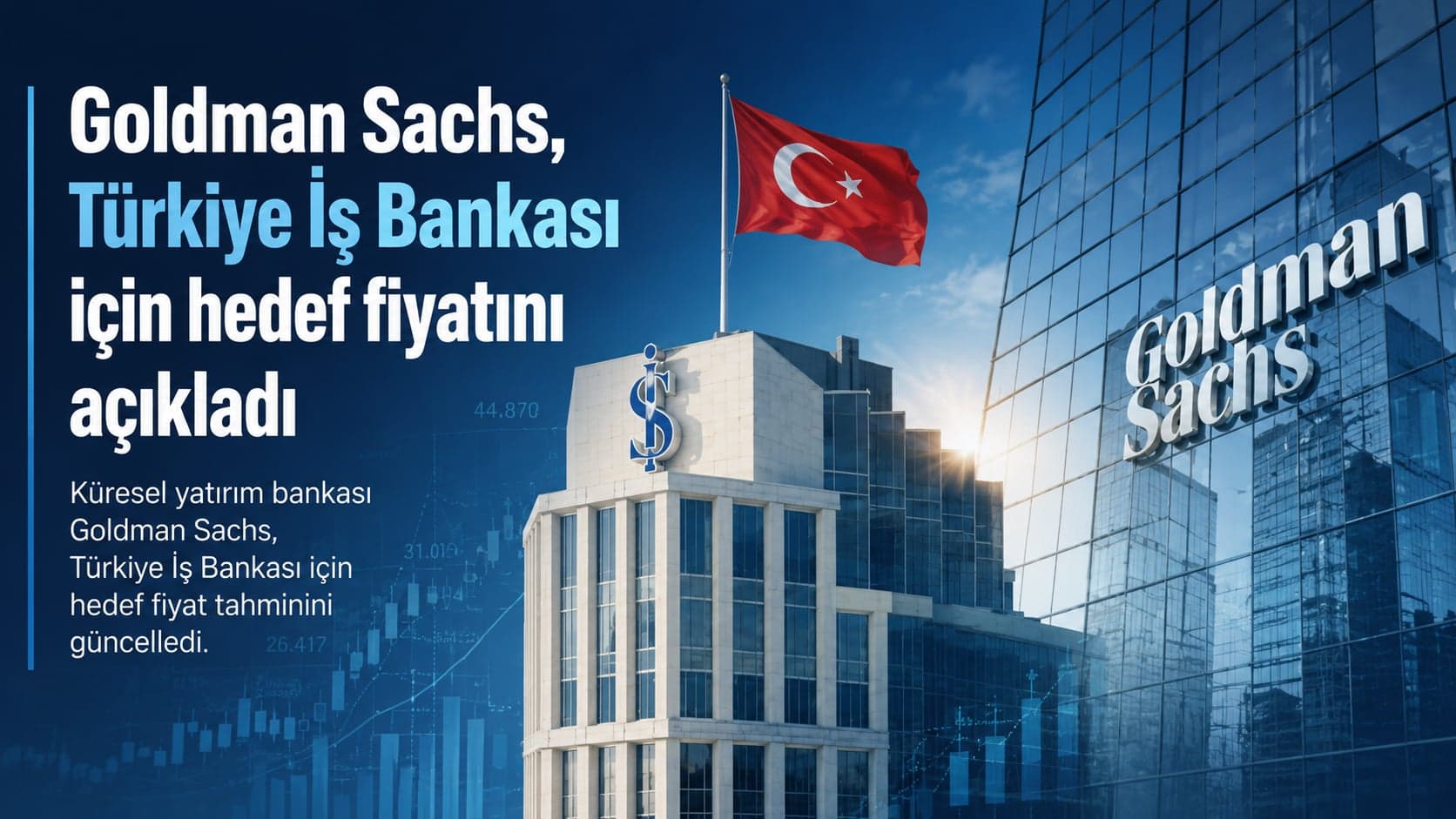 Goldman Sachs’tan İş Bankası İçin Yeni Hedef Fiyat: Yükseliş Potansiyeline Dikkat Çekti