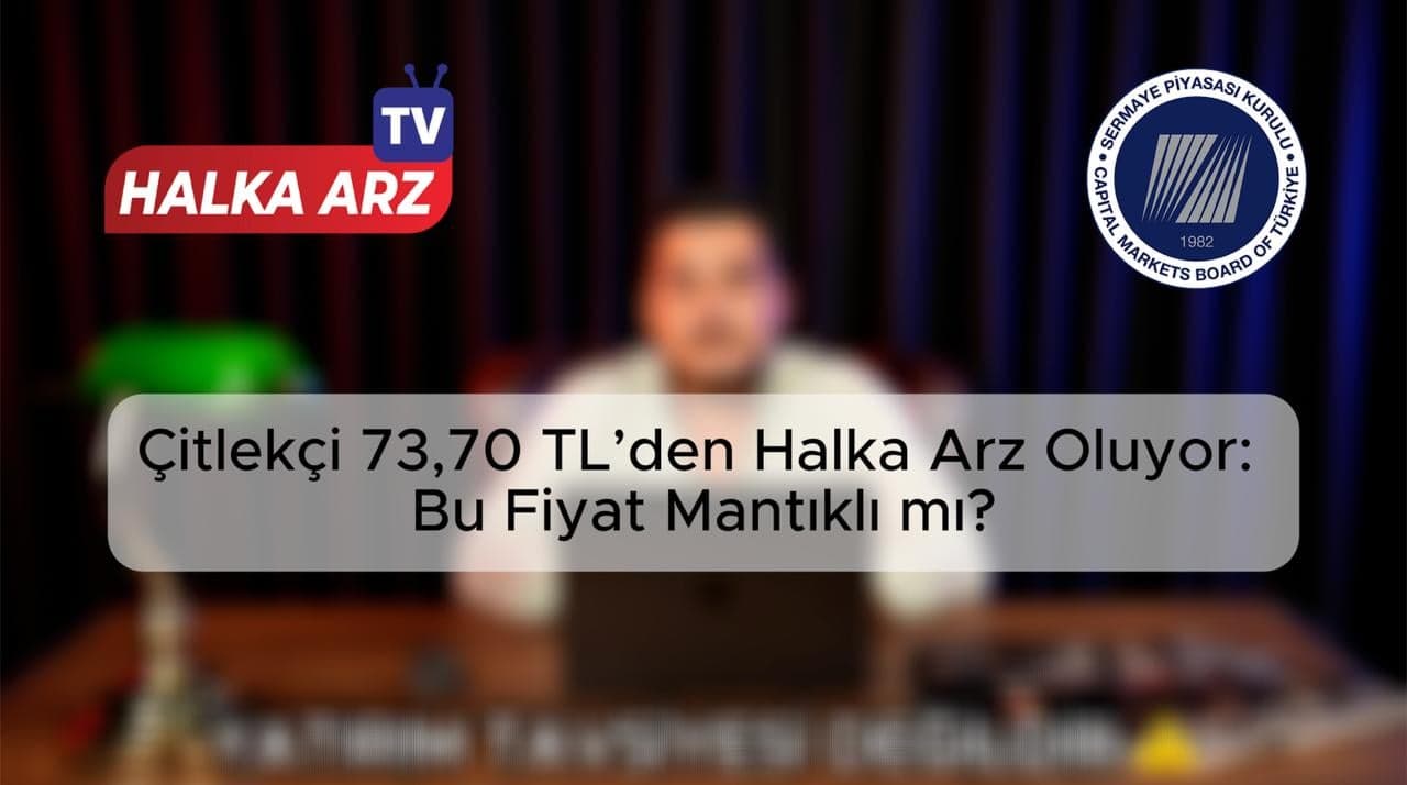 Çitlekçi Halka Arzında Yatırımcı Neye Bakmalı?