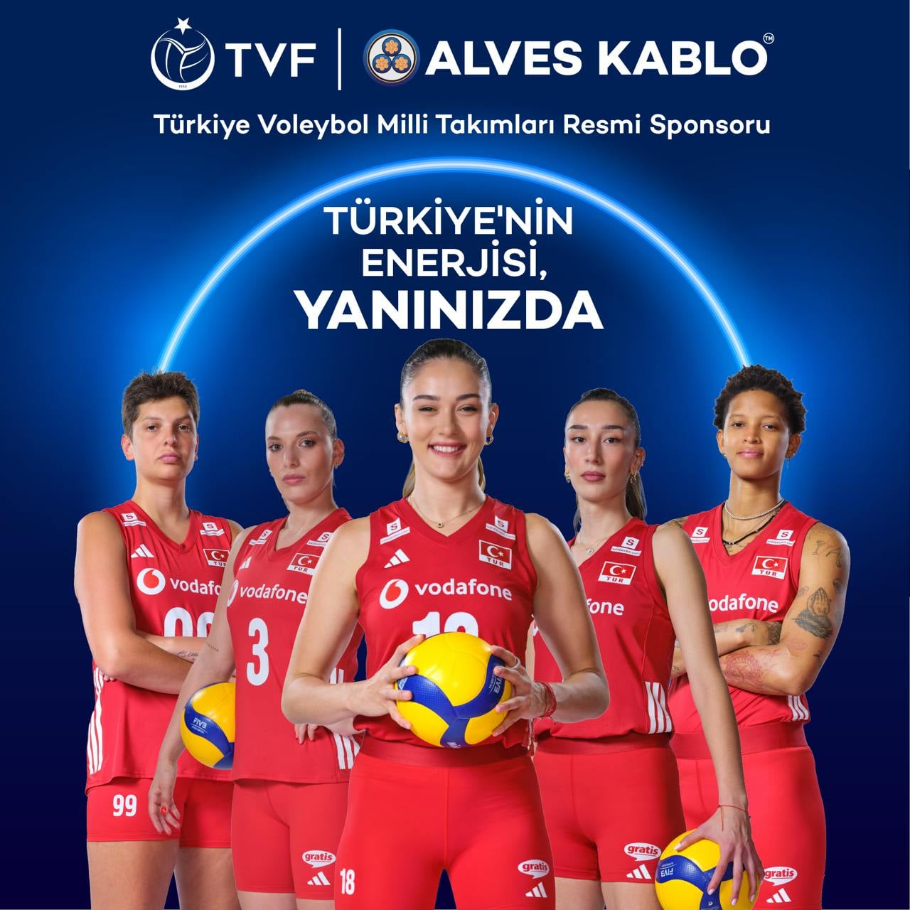 Alves Kablo, Voleybol Milli Takımlar Resmi Sponsoru Oldu