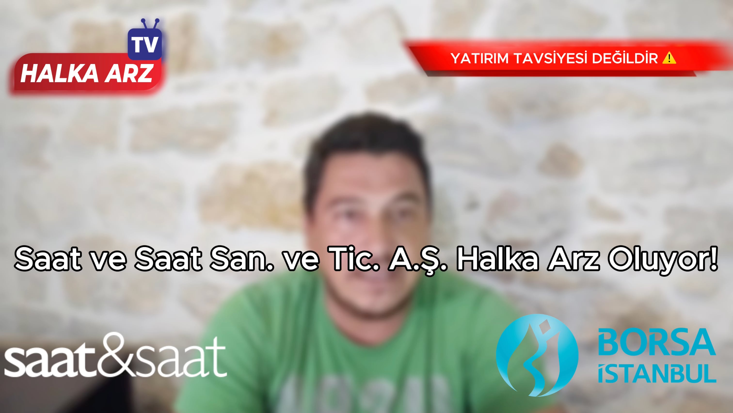(SSAAT) Saat ve Saat San. ve Tic. A.Ş. Halka Arzı Bugün Başlıyor: Fiyat, Tarih ve Dağıtım Detayları